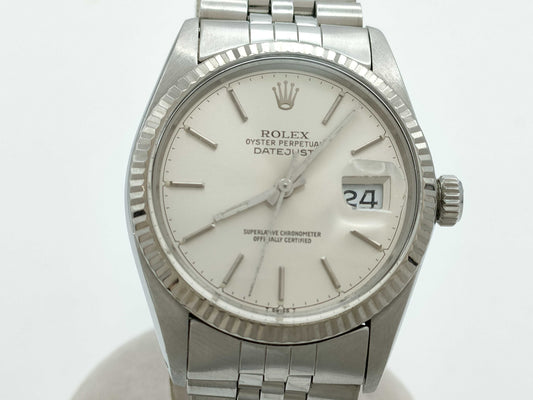 ROLEX 16014 R415564 Silver Dial Jubilee Breath Men's Watch