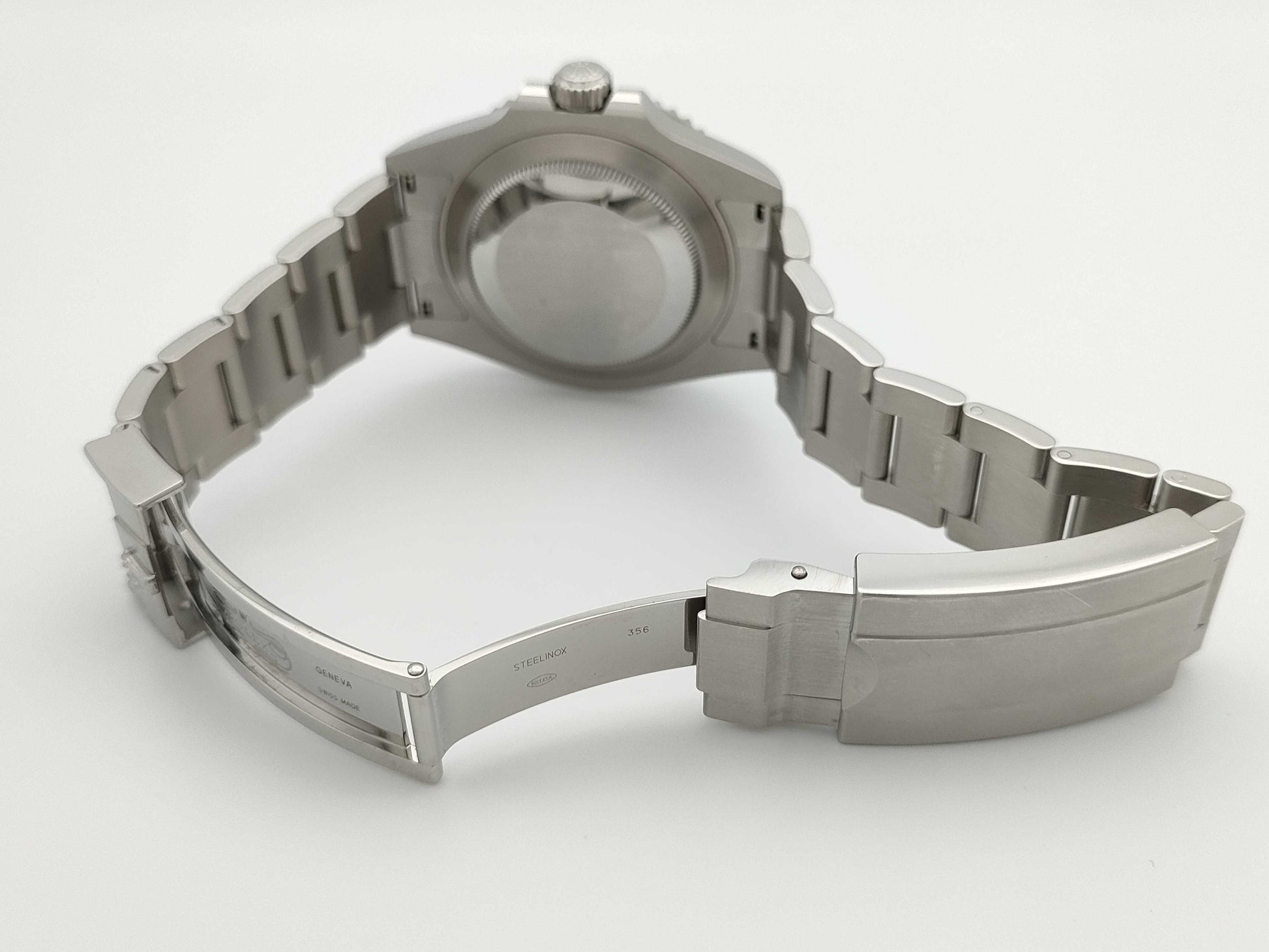 ROLEX 126610LV 7356Q624 Black Dial Oyster Breath Men's Watch