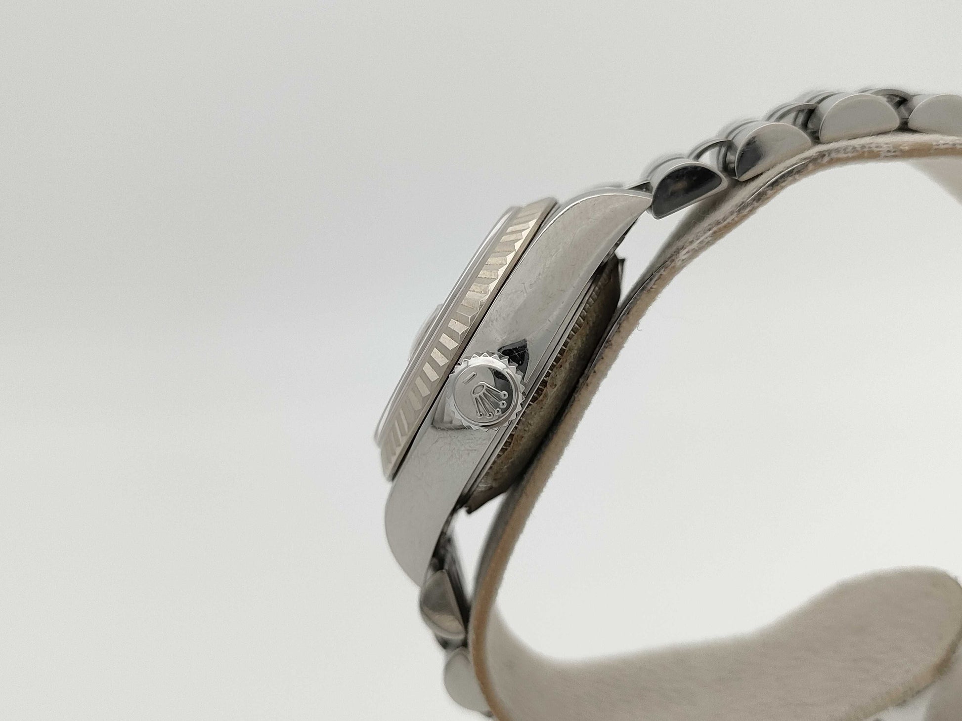 ROLEX 79174G F485843 Silver Dial Jubilee Breath Women's Watch