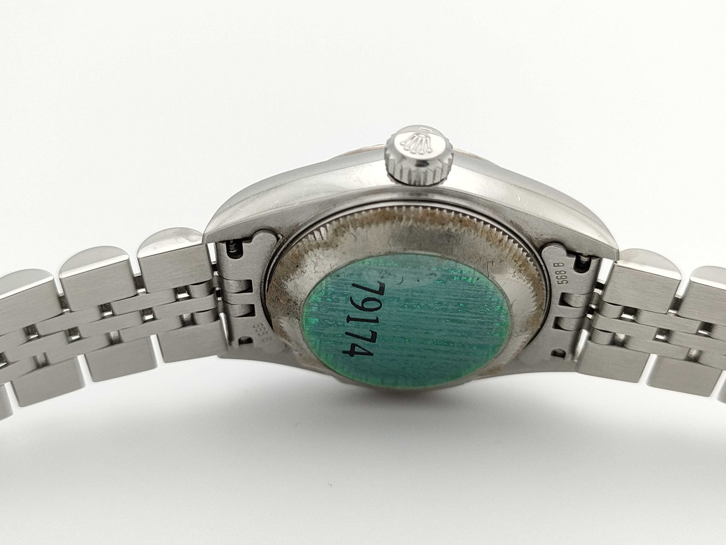 ROLEX 79174G F485843 Silver Dial Jubilee Breath Women's Watch