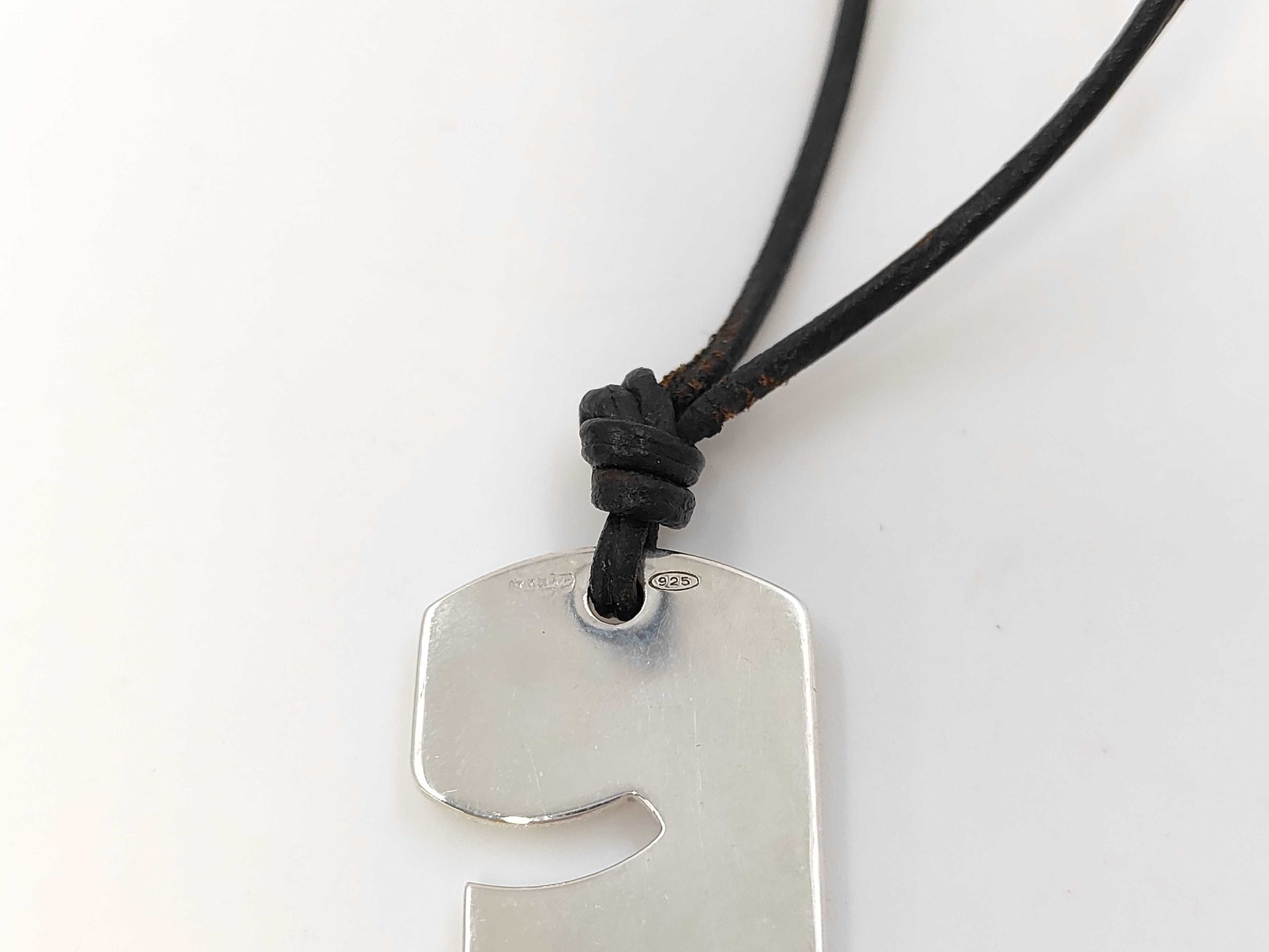 GUCCI SV925 Horoscope 10.57g Leather Strap 50cm Gemini Other Accessories