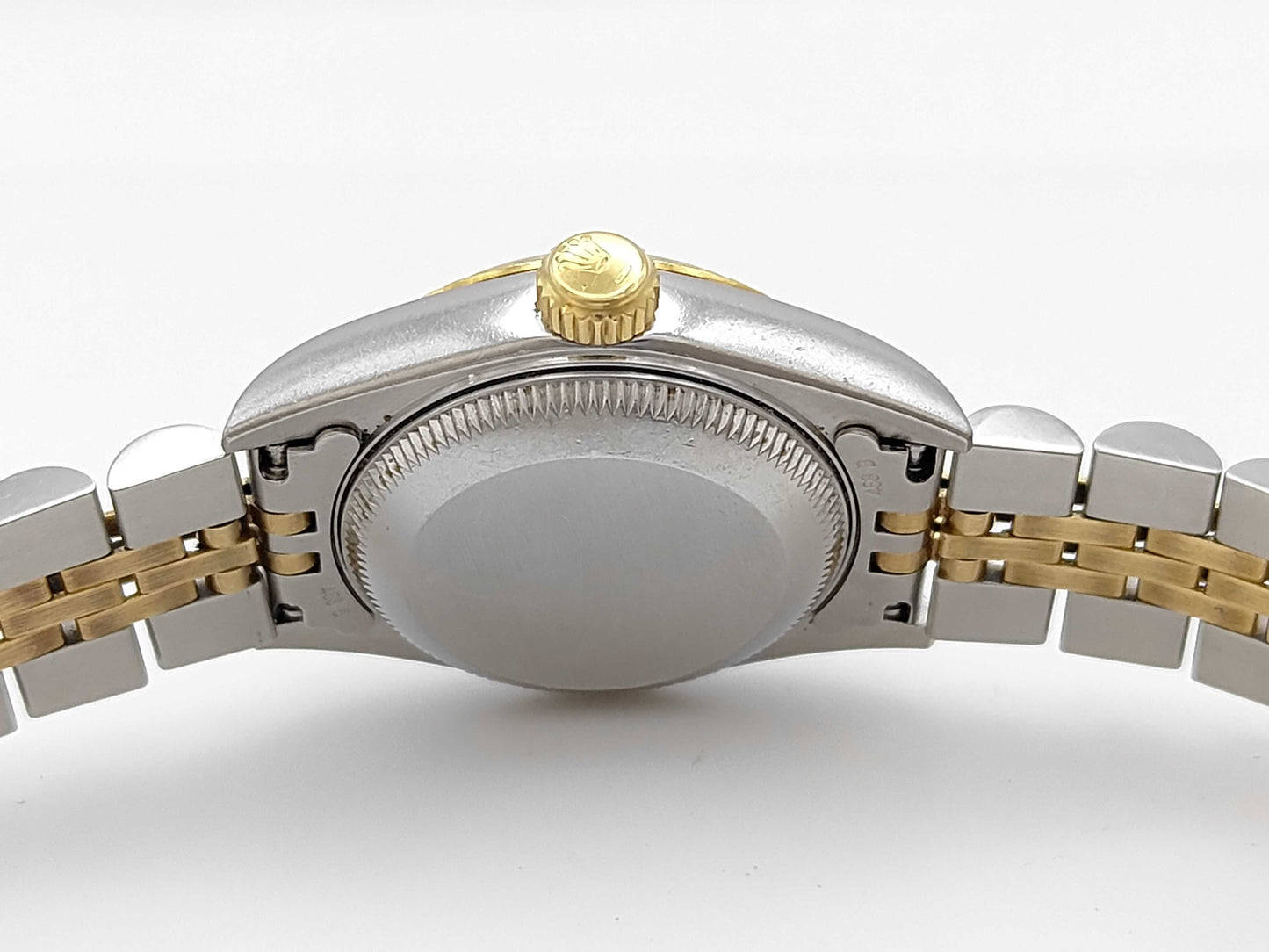 ROLEX 69173G T393607 Champagne Dial Jubilee Breath Women's Watch