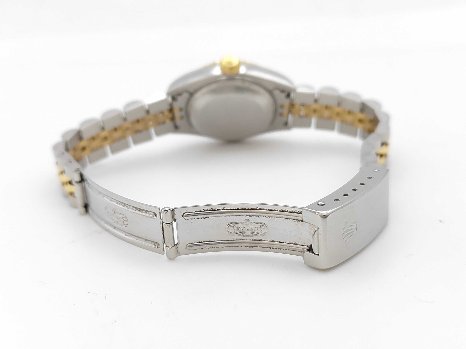 ROLEX 69173G T393607 Champagne Dial Jubilee Breath Women's Watch