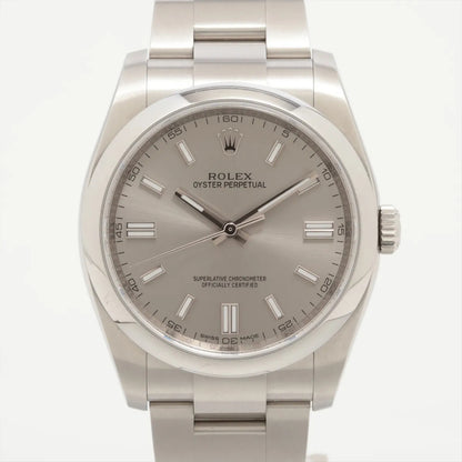 ROLEX 116000 3CR92510 Silver Dial Oyster Breath Men's Watch