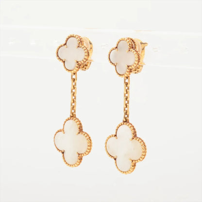 Van Cleef&Arpels Magic Alhambra Mother-of-Pearl YG 18KT 14.4g Earrings