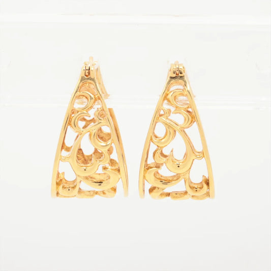 MIKIMOTO K18 5.6g Earrings 