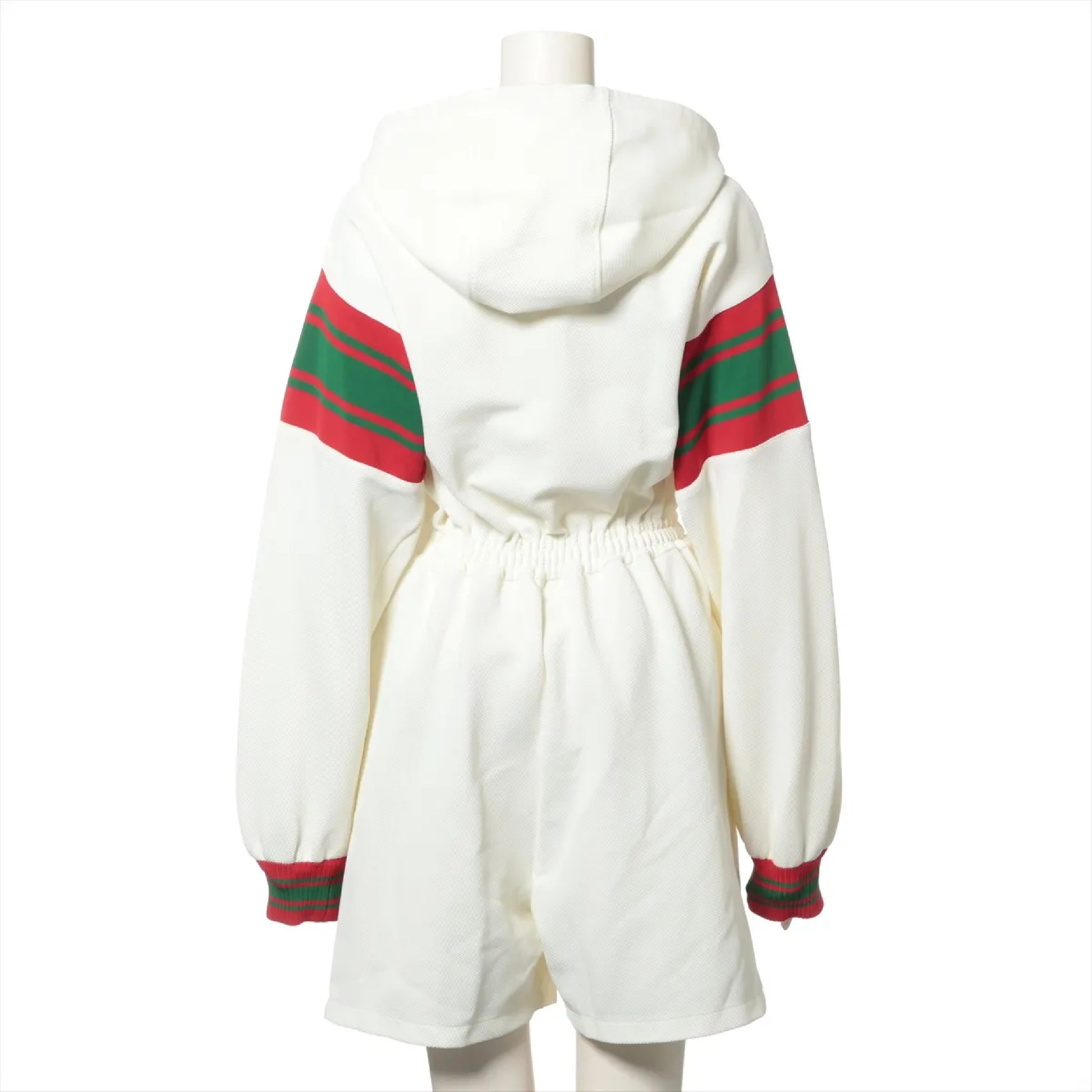 GUCCI Gucci Polyester x Nylon All-in-One Size S Ivory 720582 with Hanger One Piece