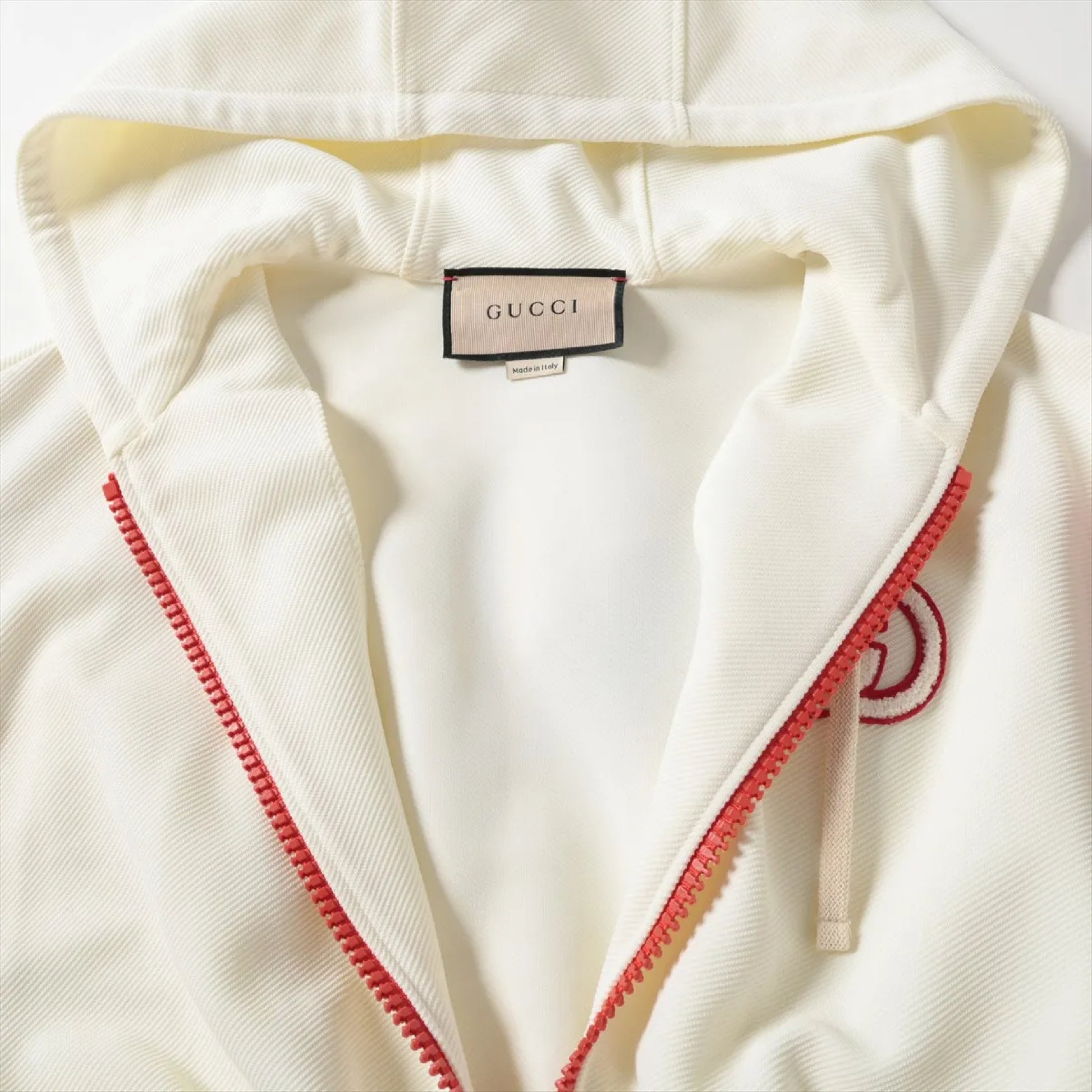 GUCCI Gucci Polyester x Nylon All-in-One Size S Ivory 720582 with Hanger One Piece