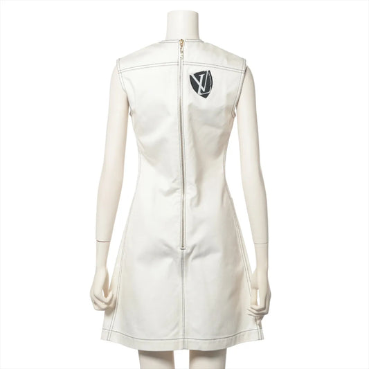 LOUIS VUITTON Vuitton 17AW Cotton Sleeveless Dress Size 34 RW172W Dress