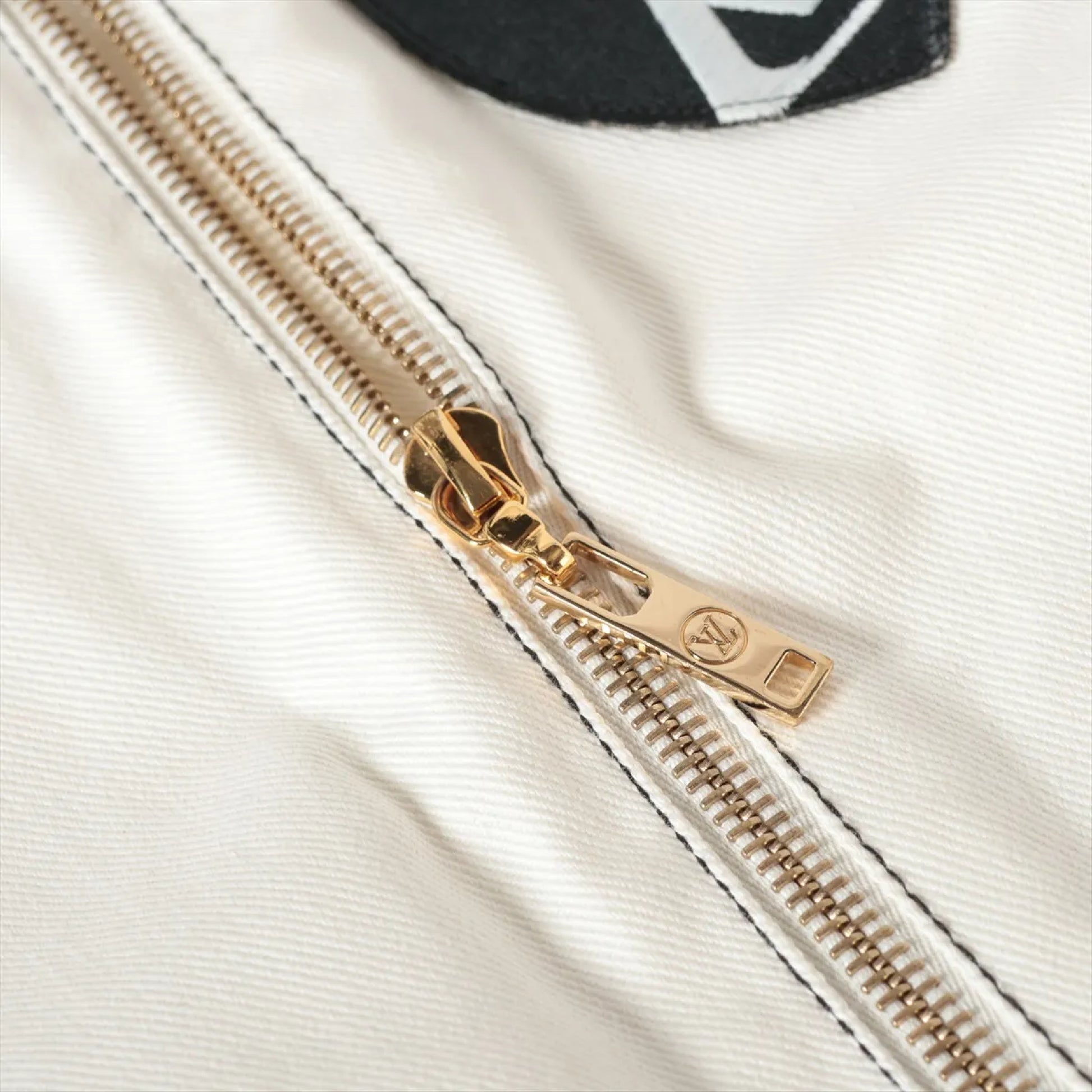 LOUIS VUITTON Vuitton 17AW Cotton Sleeveless Dress Size 34 RW172W Dress