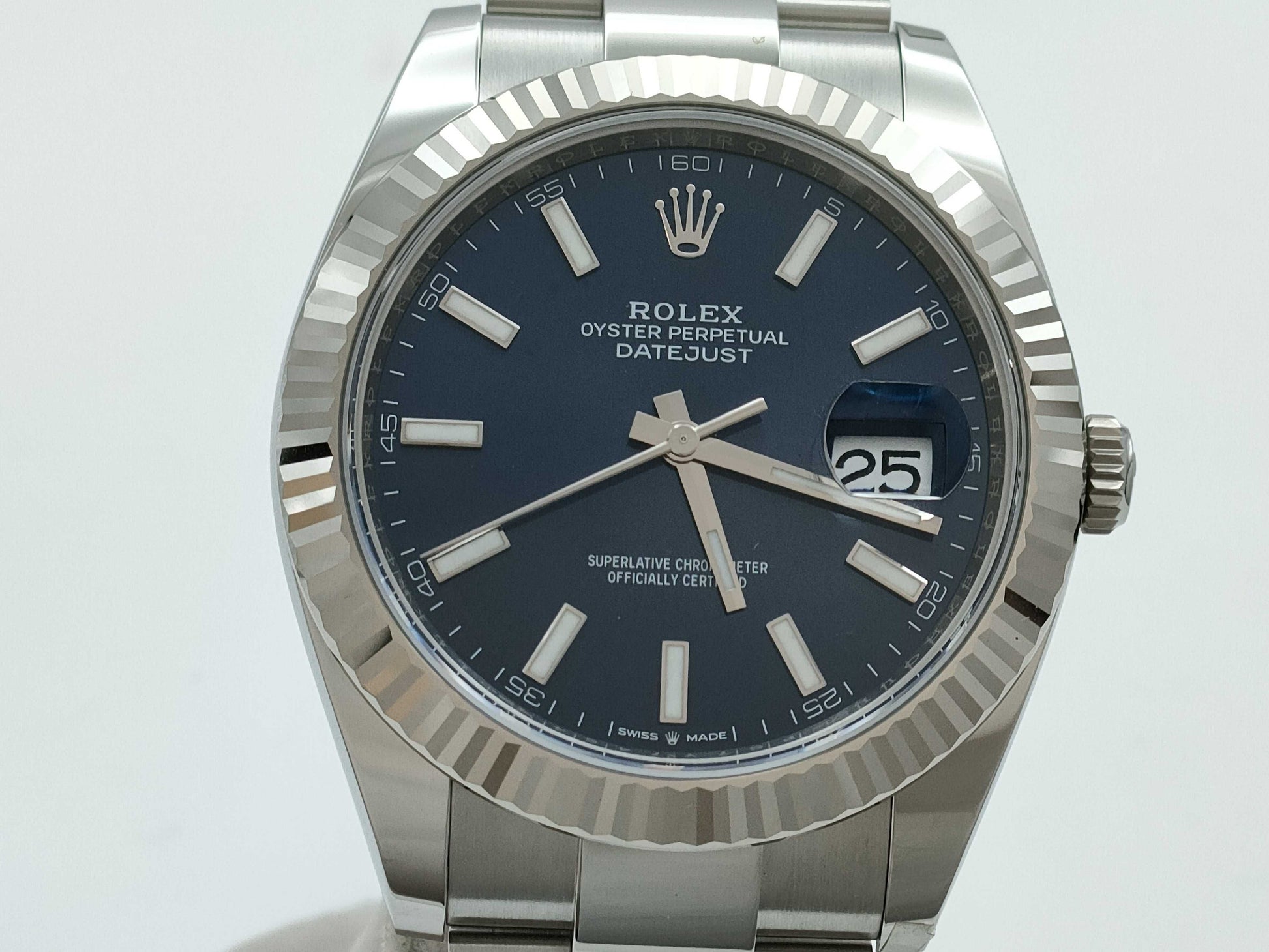 ROLEX 126334 P67Y7464 Bright Blue Oyster Breath Men's Watch