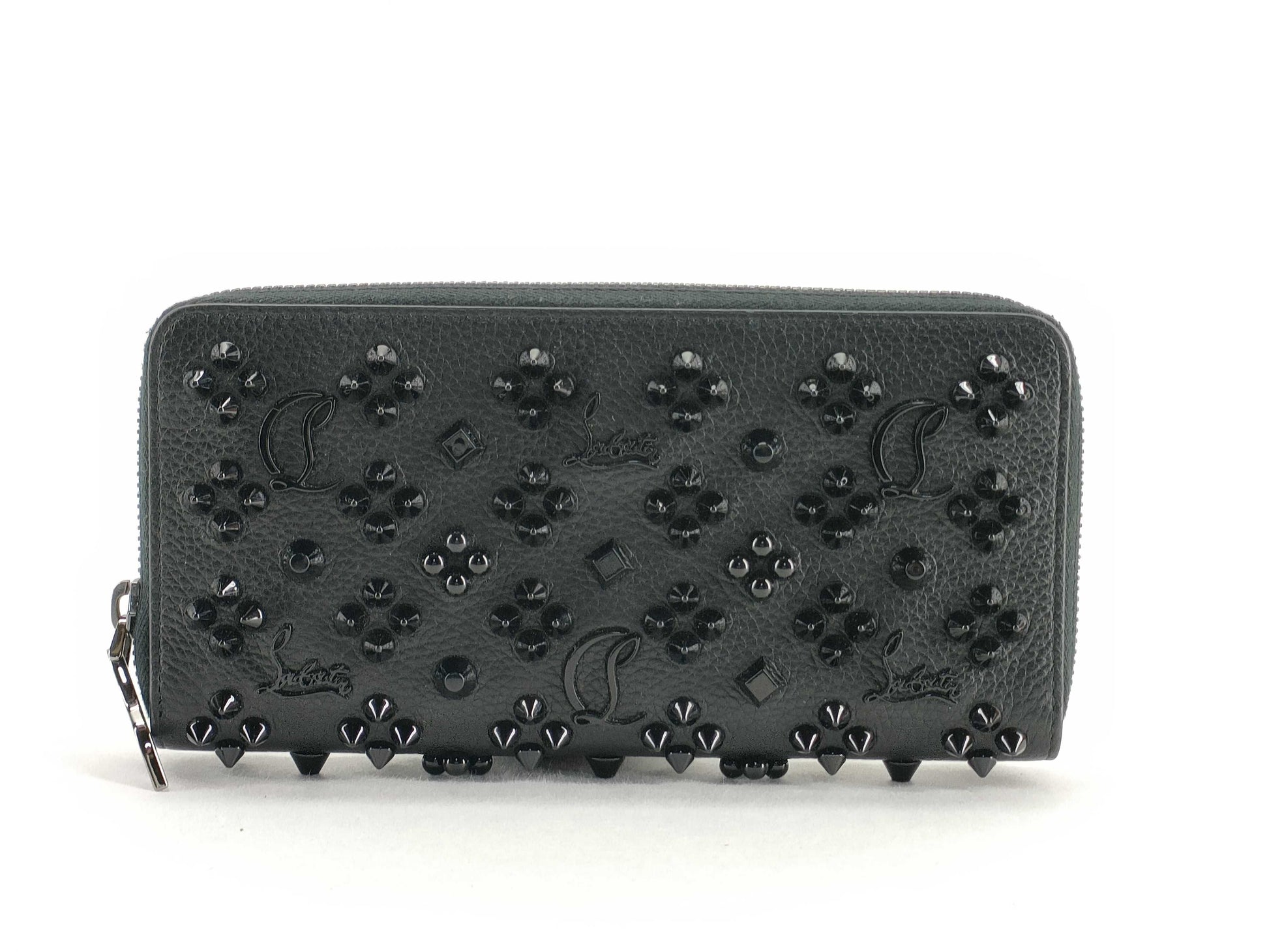 Christian Louboutin Louboutin Panettone Long Wallet Black Wallet