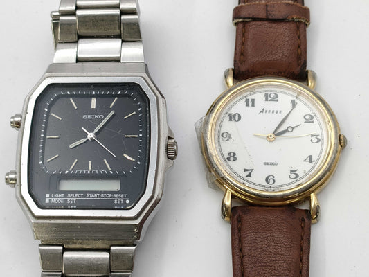 SEIKO H601-507A 5P31-6D20 2-item summary watch summary watch summary 