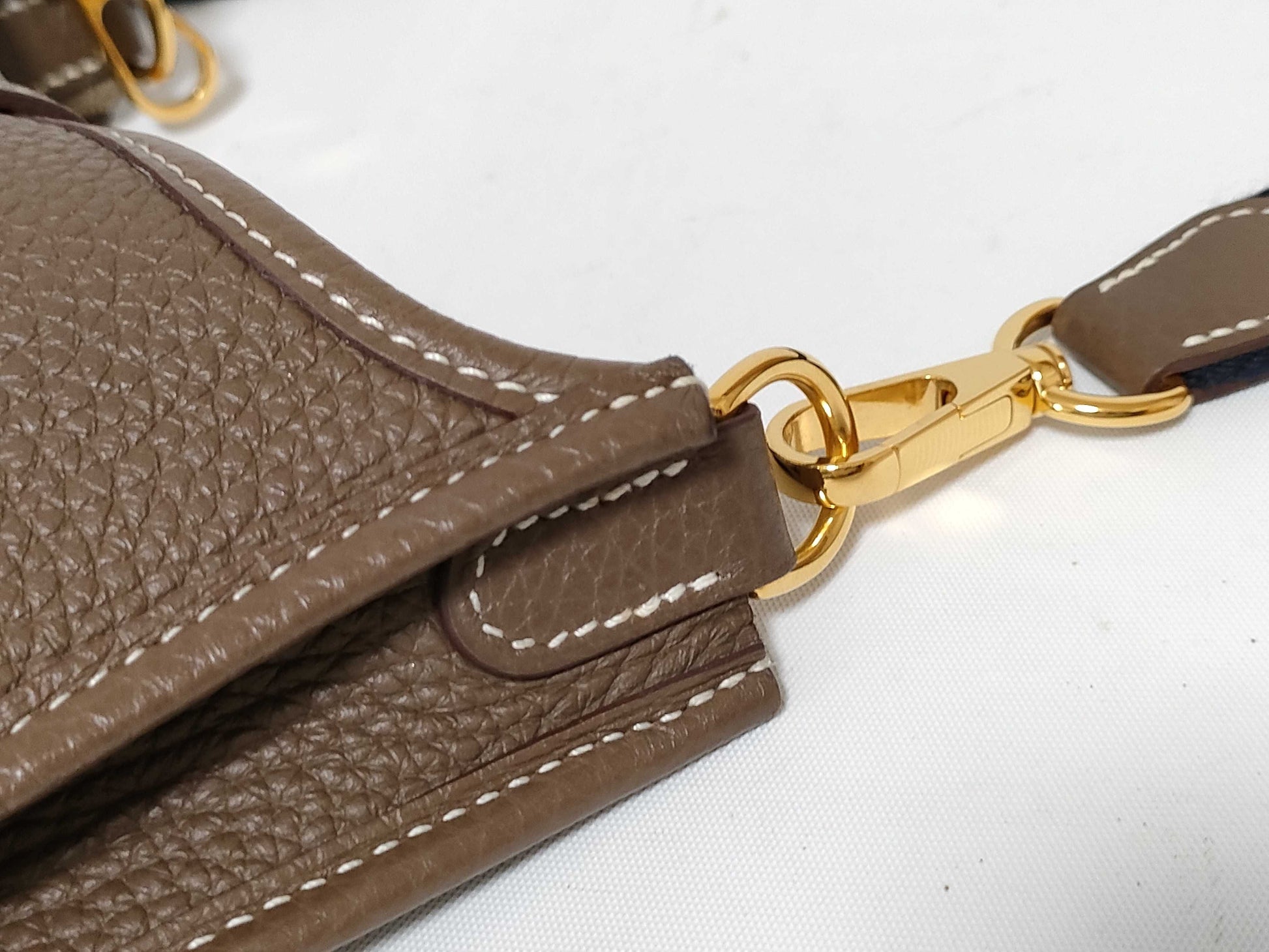 HERMES Evelyn Evelyn Tryon Clemence U Engraved Shoulder Bag Shoulder Bag