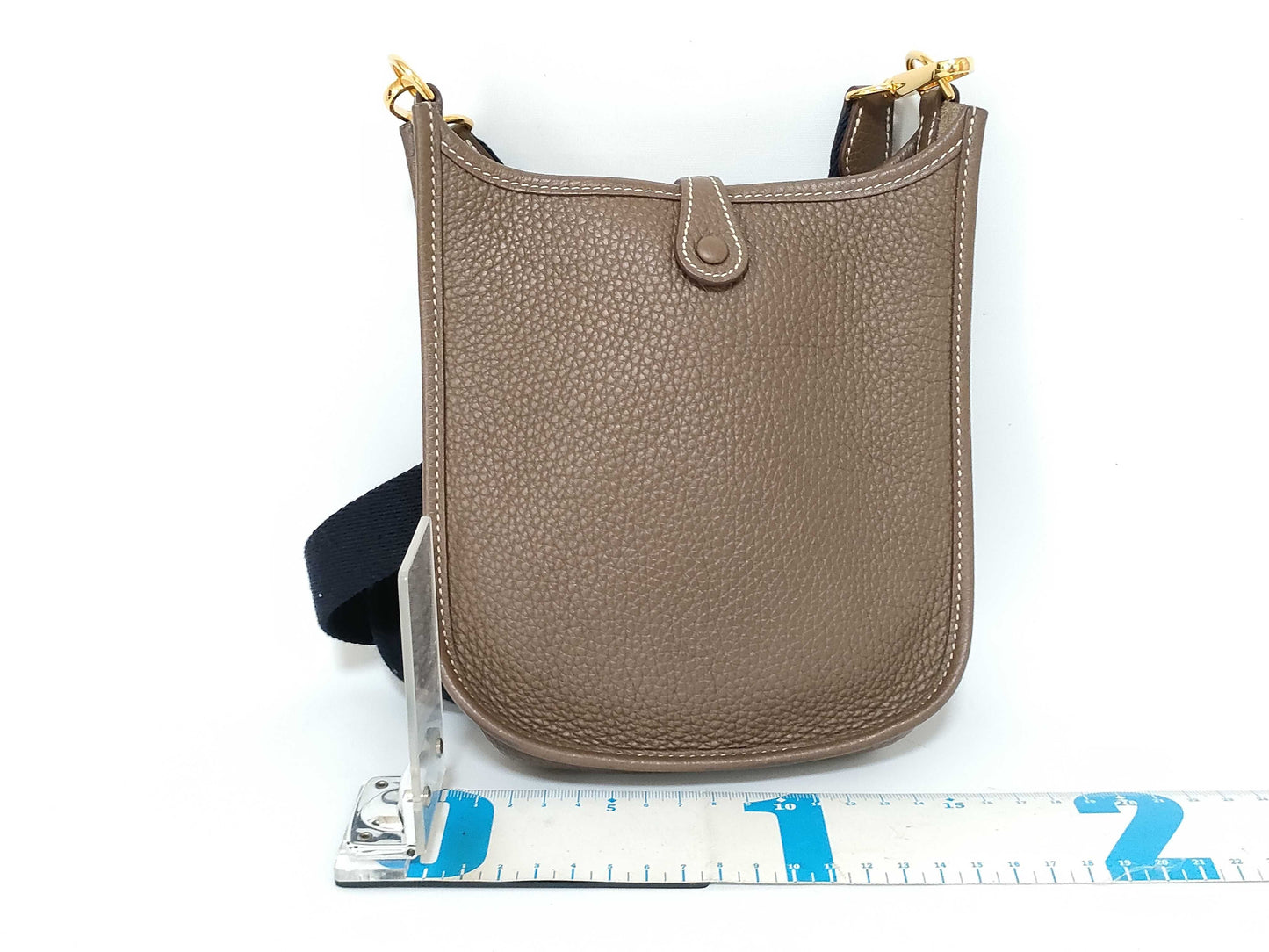 HERMES Evelyn Evelyn Tryon Clemence U Engraved Shoulder Bag Shoulder Bag