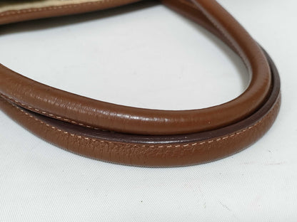 HERMES Garden Party PM Leather Brown Tote Bag