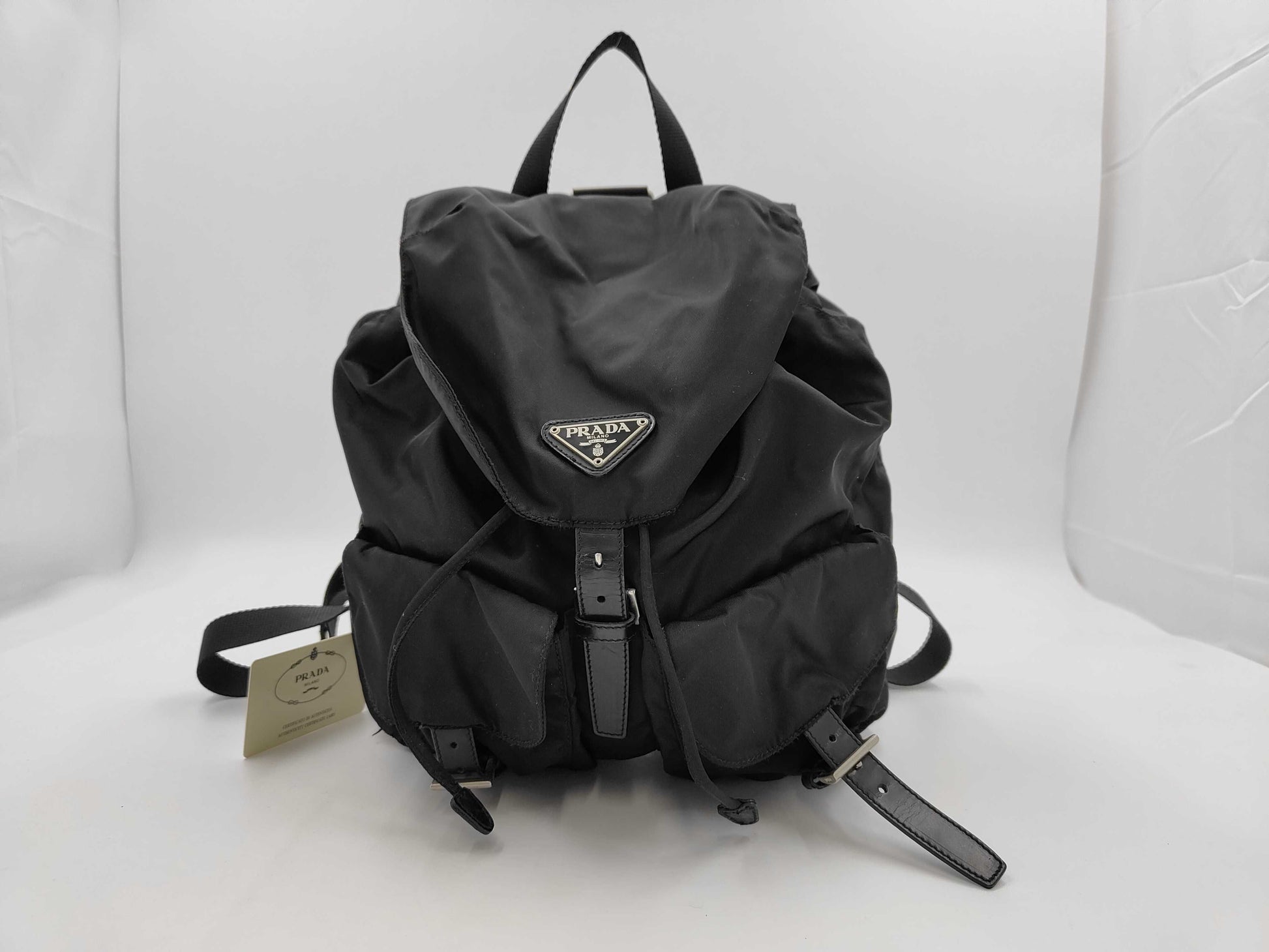 PRADA Nylon Black Rucksack