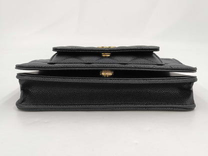 CHANEL Wallet Phone Case Shoulder Bag