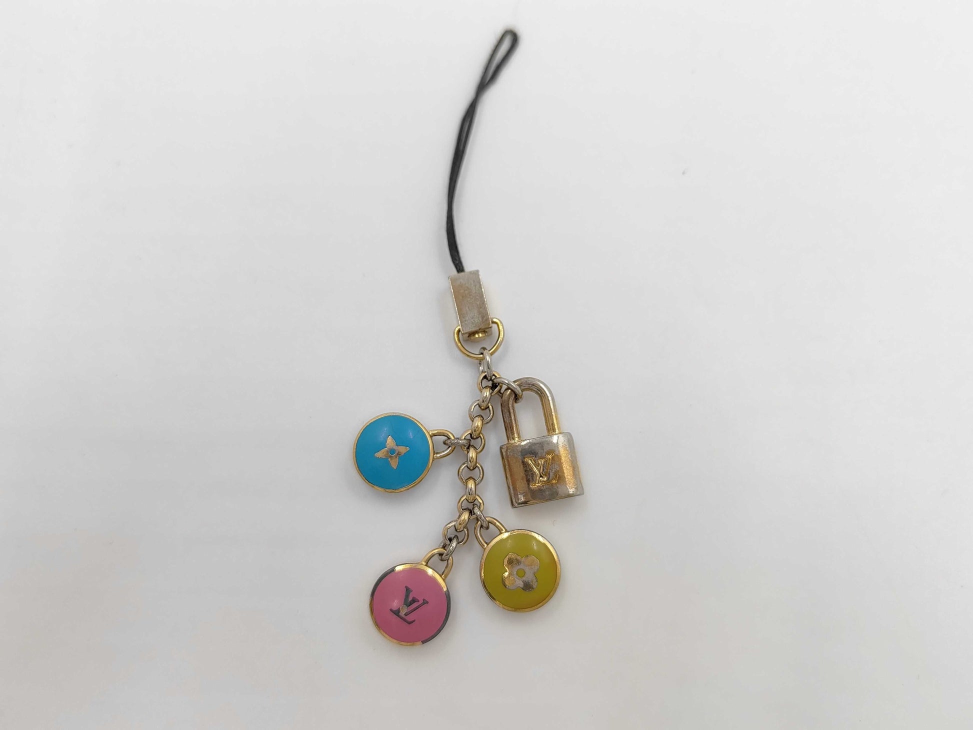 LOUIS VUITTON Louis Vuitton Bijou Telephone Pastille M65388 Mobile Strap Charm Multicolor Other Accessories