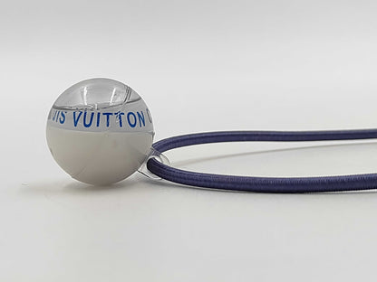 LOUIS VUITTON Louis Vuitton Compass Necklace Choker Vuitton Cup 2000 Blue Necklace