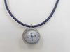 LOUIS VUITTON Louis Vuitton Compass Necklace Choker Vuitton Cup 2000 Blue Necklace