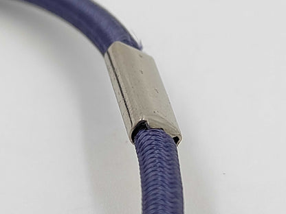 LOUIS VUITTON Louis Vuitton Compass Necklace Choker Vuitton Cup 2000 Blue Necklace