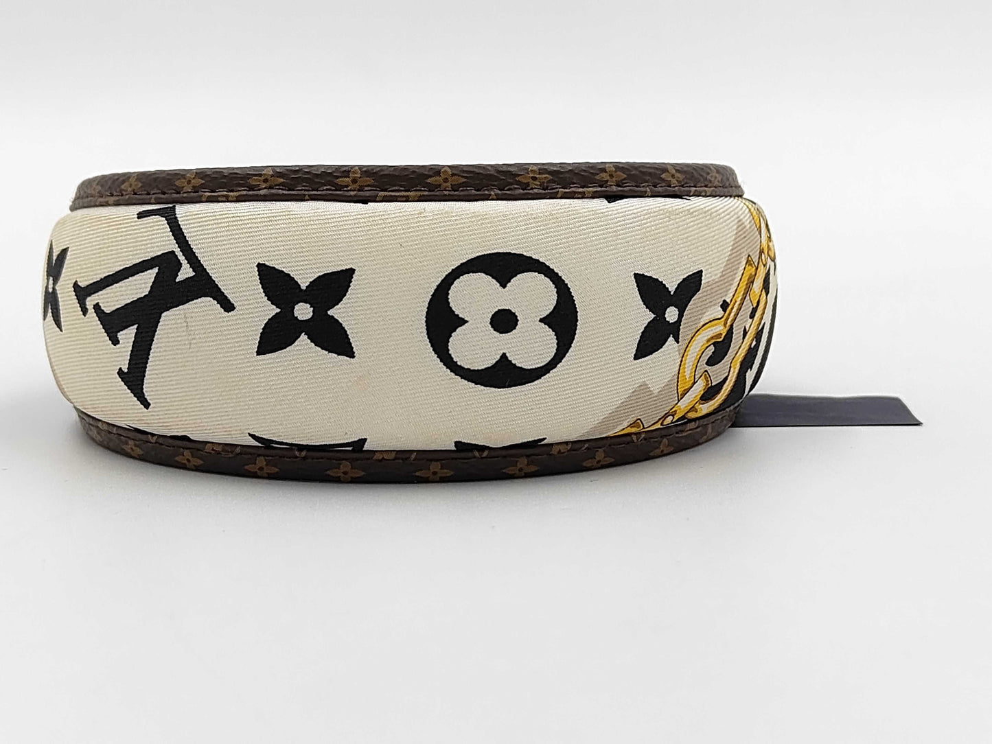 LOUIS VUITTON Louis Vuitton Be-Mindful Silk Headband Monogram M77394 Tagged Hair Accessories Hair Accessories