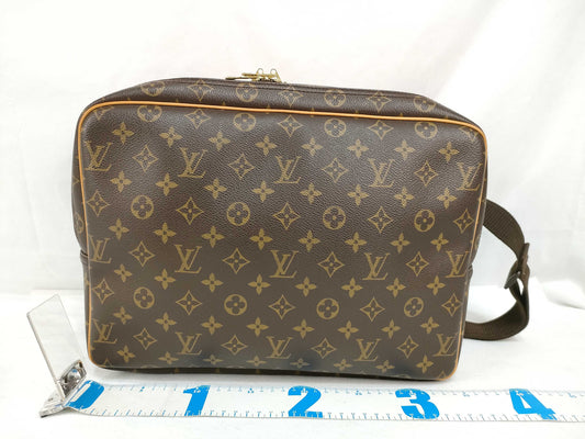 LOUIS VUITTON Monogram Vuitton Reporter GM Shoulder Bag