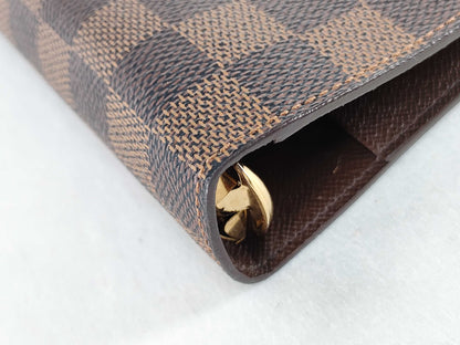 LOUIS VUITTON Damier Vuitton Agenda MM Damier Notebook Cover