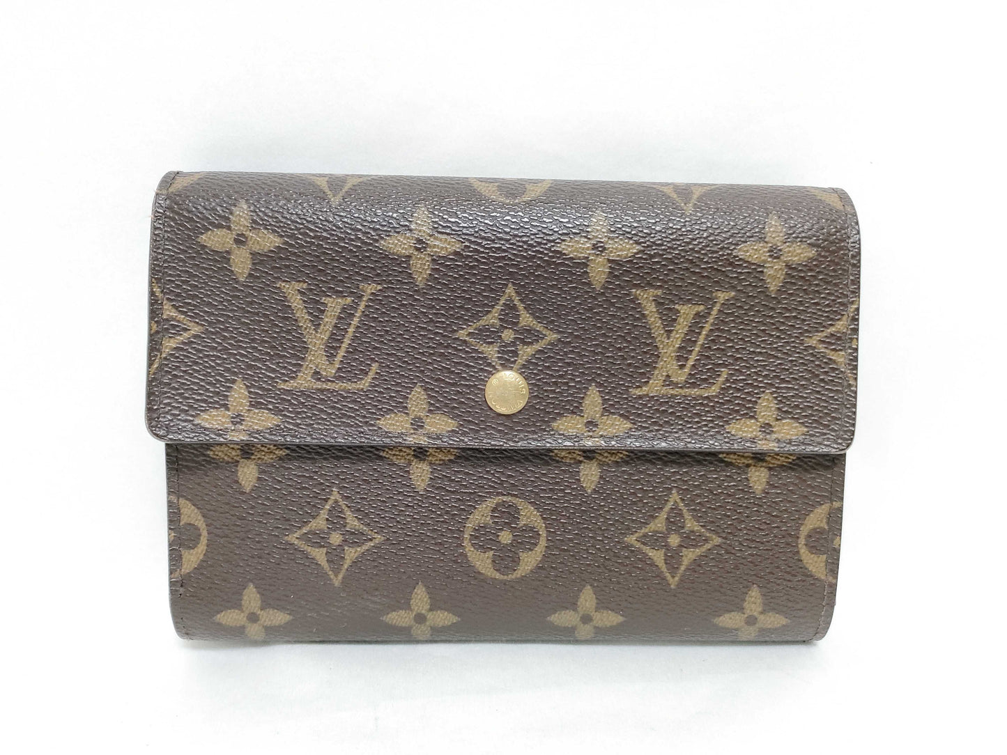 LOUIS VUITTON Monogram Vuitton Etui Papier Wallet