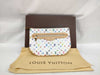 LOUIS VUITTON Monogram Multicolor Vuitton Pouch Multi White Bag Box Pouch