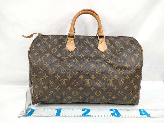 LOUIS VUITTON Monogram Vuitton Speedy 40 Boston Bag
