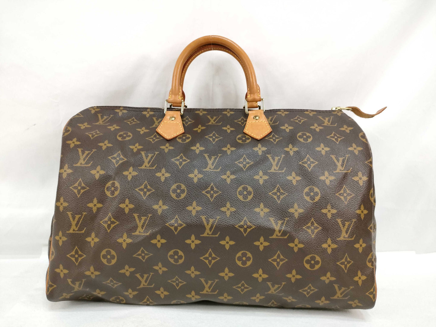 LOUIS VUITTON Monogram Vuitton Speedy 40 Boston Bag