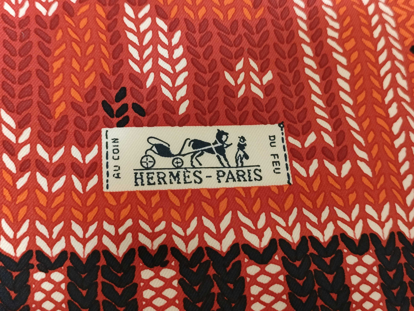 HERMES Carre Hermes Carre 90 Boxes Scarf