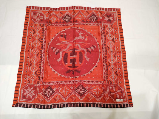HERMES Carre Hermes Carre 90 Boxes Scarf
