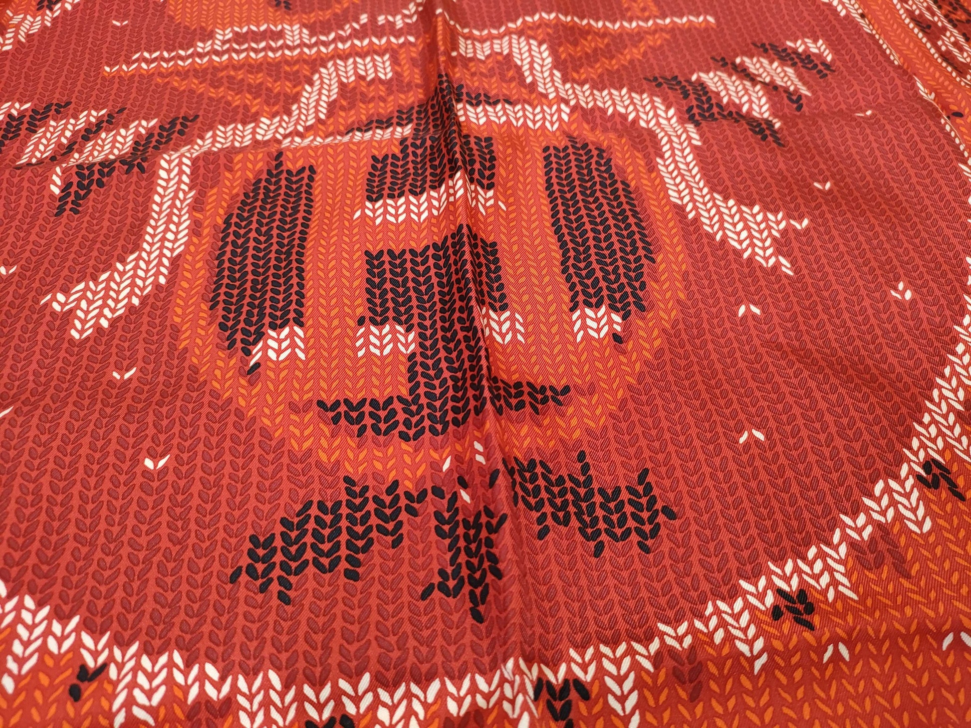 HERMES Carre Hermes Carre 90 Boxes Scarf