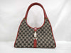 GUCCI GG Canvas Gucci Handbag Red Handbag