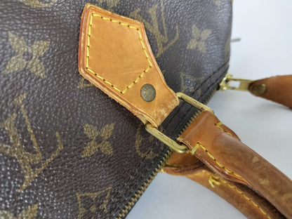 LOUIS VUITTON Monogram Louis Vuitton Speedy 25 Boston Bag