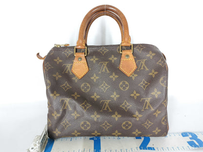 LOUIS VUITTON Monogram Louis Vuitton Speedy 25 Boston Bag