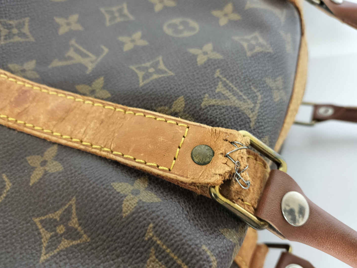 LOUIS VUITTON Monogram Louis Vuitton Keypol Boston Bag
