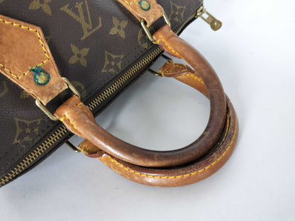 LOUIS VUITTON Monogram Louis Vuitton Speedy 25 Boston Bag