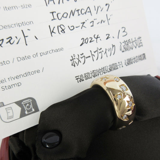 POMELLATO Iconica #50 Diamond PG 750 11.0g Ring 