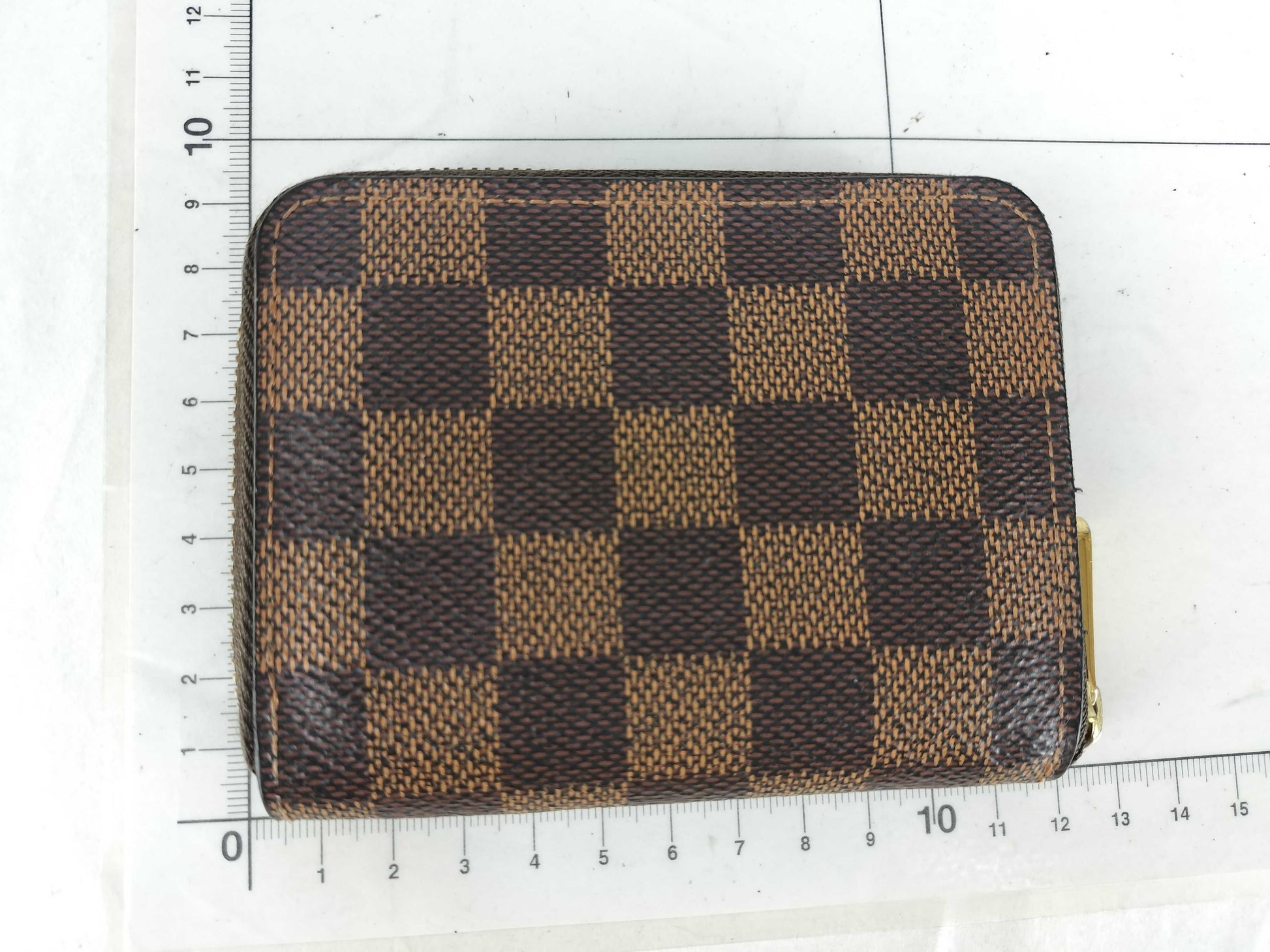 LOUIS VUITTON Damier Louis Vuitton Zippy Coin Purse Damier Coin Case