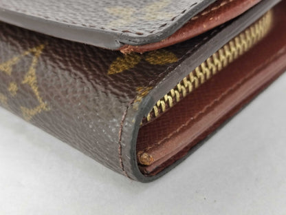 LOUIS VUITTON Monogram Louis Vuitton Tresol Monogram Long Purse Purse