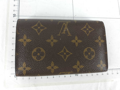 LOUIS VUITTON Monogram Louis Vuitton Tresol Monogram Long Purse Purse