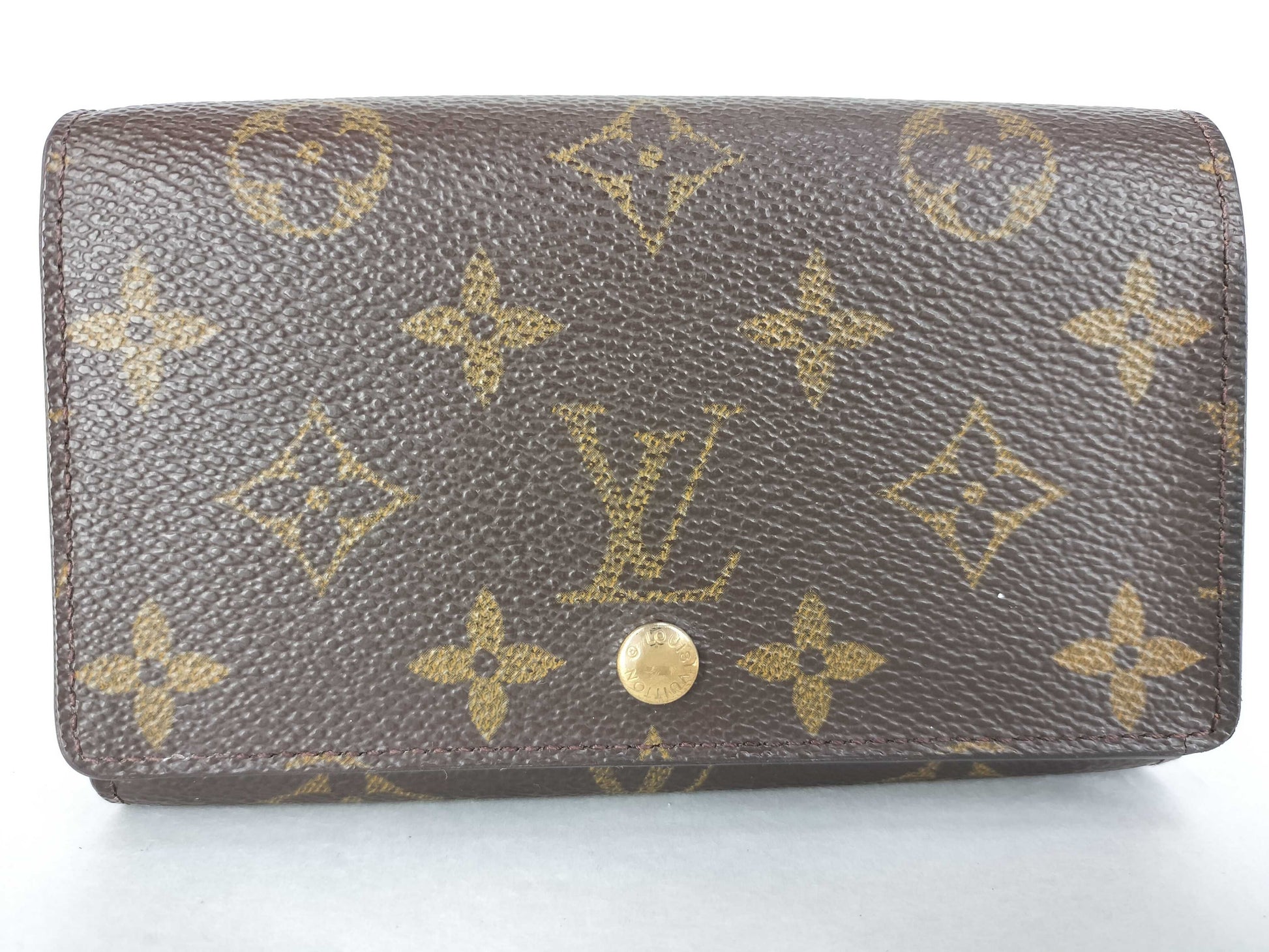LOUIS VUITTON Monogram Louis Vuitton Tresol Monogram Long Purse Purse