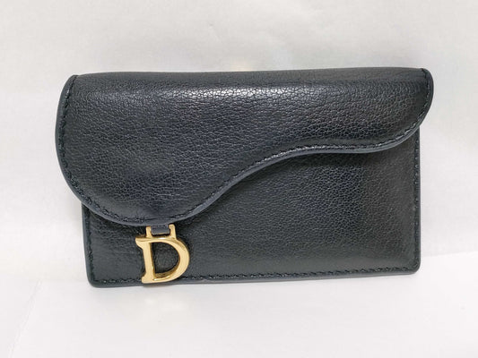 Dior Fragment Case Saddle Leather Coin Case