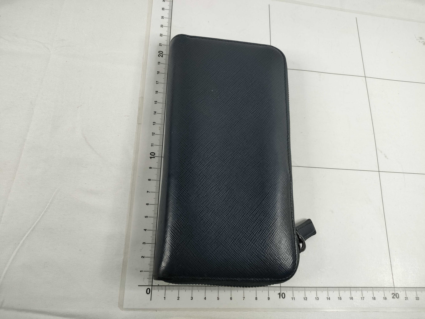 PRADA Long Wallet Porter Leather Wallet