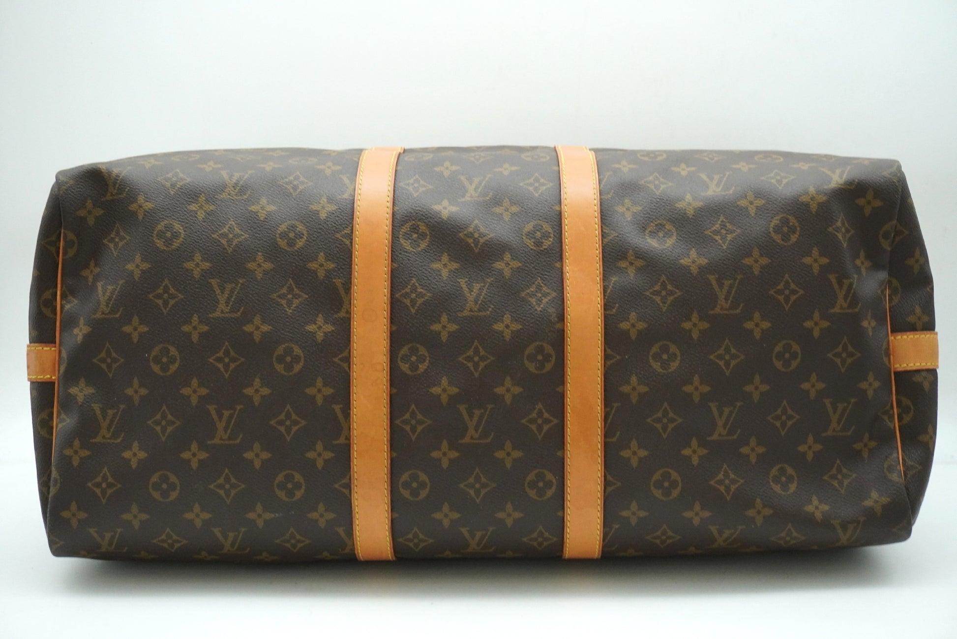 LOUIS VUITTON Monogram Keepol Vantriere 55 M41414 Shoulder Strap Boston Bag