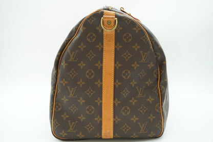 LOUIS VUITTON Monogram Keepol Vantriere 55 M41414 Shoulder Strap Boston Bag